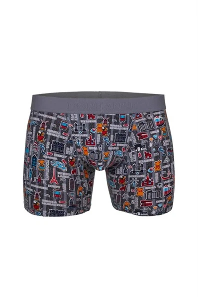 Doreanse Erkek Modal Baskılı Boxer 1816 - Resim 3