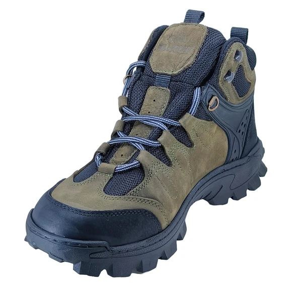 Bulldozer Outdoor Bot Nubuk Deri Haki 250004 - 2