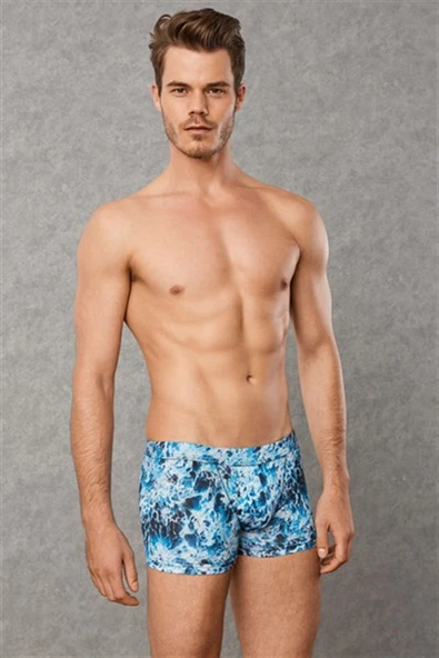 Doreanse Erkek Modal  Baskılı  Boxer 1805 - Resim 2