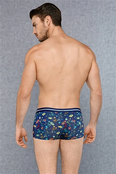Doreanse Erkek Modal Baskılı Boxer 1759 - 4