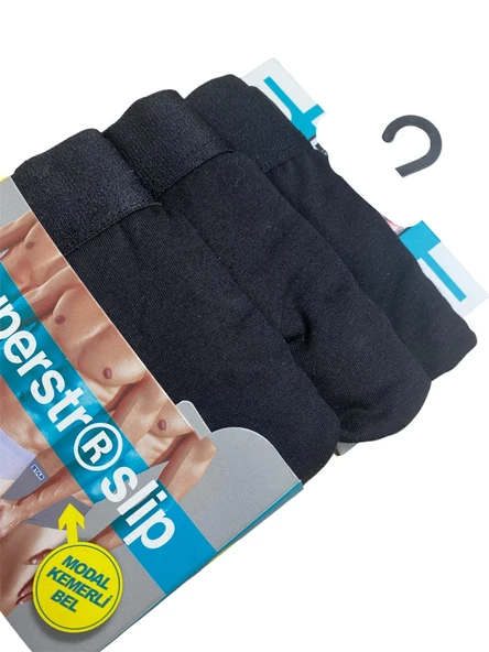 Star 109 Erkek 3'lü Modal Slip ürün görseli