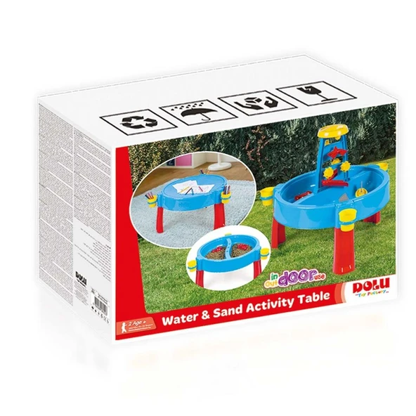 Dolu Su ve Kum Aktivite Masası - Resim 10
