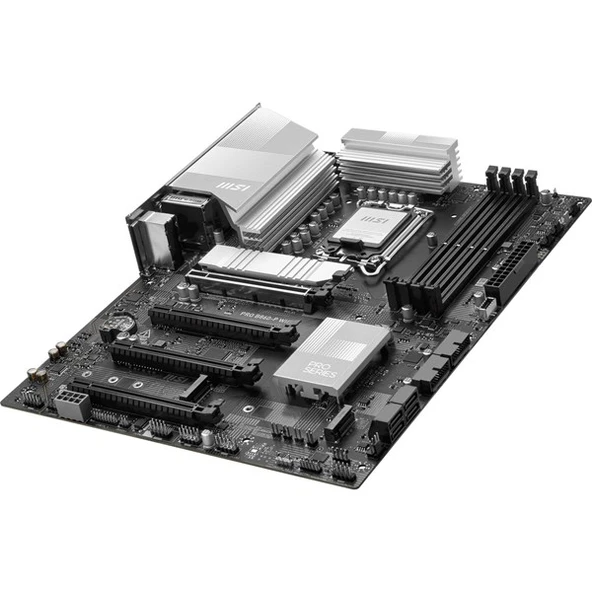 MSI PRO B860-P WIFI7 DDR5 HDMI-DP PCIE 5.0 1851P ATX - Resim 5
