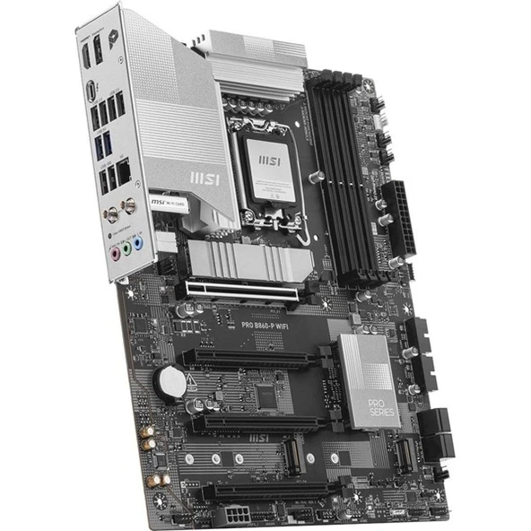 MSI PRO B860-P WIFI7 DDR5 HDMI-DP PCIE 5.0 1851P ATX - Resim 4