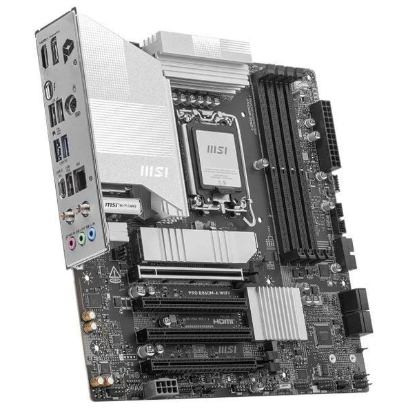 MSI PRO B860M-A WIFI7 DDR5 HDMI-DP PCIE 5.0 1851P mATX - 3