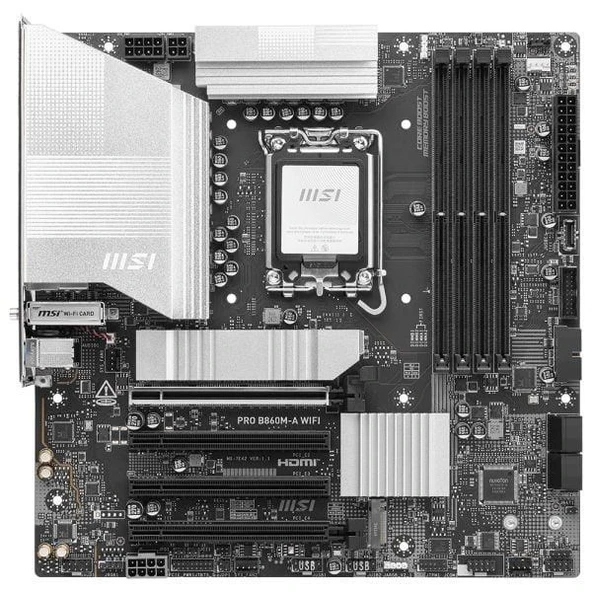 MSI PRO B860M-A WIFI7 DDR5 HDMI-DP PCIE 5.0 1851P mATX - 2