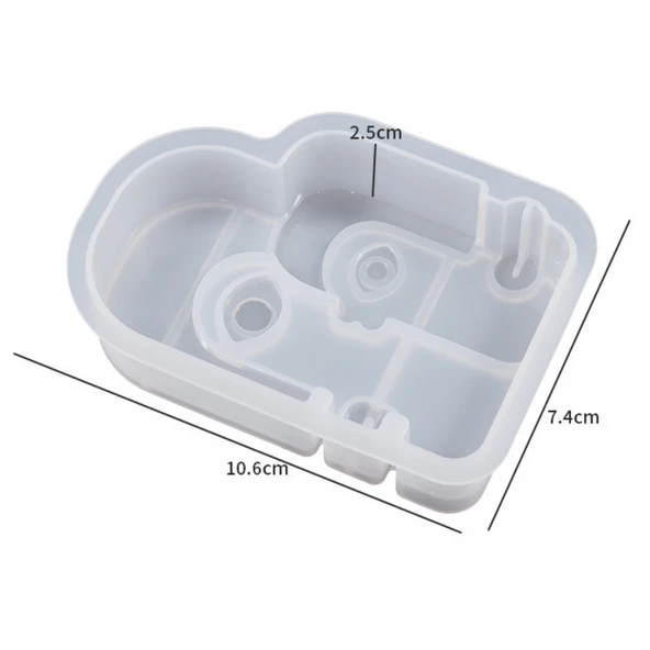 EPOKSİ REÇİNE SİLİKON KALIP İTHAL ÇİFT YÜZ FİGÜR MUM TAŞ TOZU SİLİKON KALIP HB45215-0013 - 1