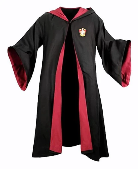 Harry Potter Gryffindor Cübbe Çocuk Boy - Harry Potter Kostümü 9-10 Yaş