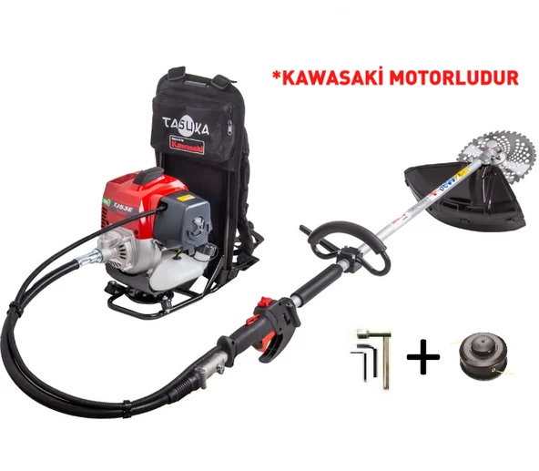 Tasuka TS-260 Motorlu Sırt Tırpanı 3 HP (TJ53 Motorlu) ürün görseli 1