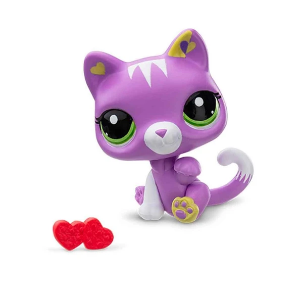 Littlest Pet Shop Minişler Tekli Paket S2 – Mor Kedi 00522-G7-74 - Resim 2