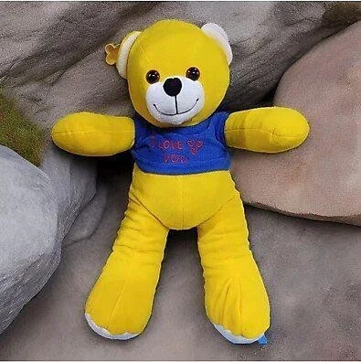 SEVİMLİ YELEKLİ PELUŞ AYICIK
