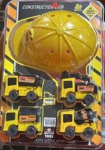 KASKLI İNŞAAT SET EĞLENCELİ SET