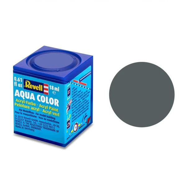 Revell 77 - Aqua Color Matt Dust Grey - Mat Boya- 18 ml - 2