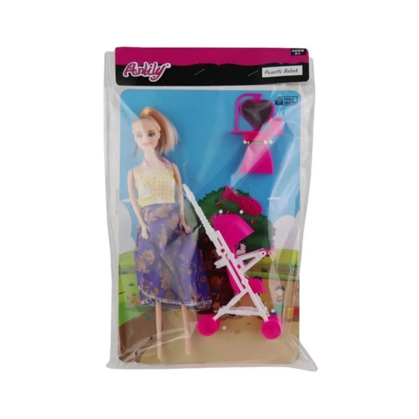Oydaş Anlily Poşette Pusetli Bebek 2297 - 2