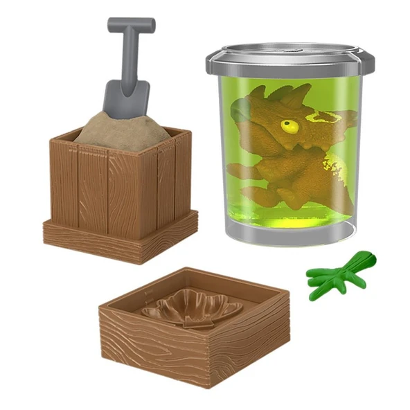 HVB29 Jurassic World Crushivores Serisi - Sürpriz Aksesuarlı Figür - Resim 2