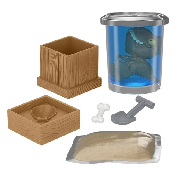 HVB29 Jurassic World Crushivores Serisi - Sürpriz Aksesuarlı Figür - Resim 6