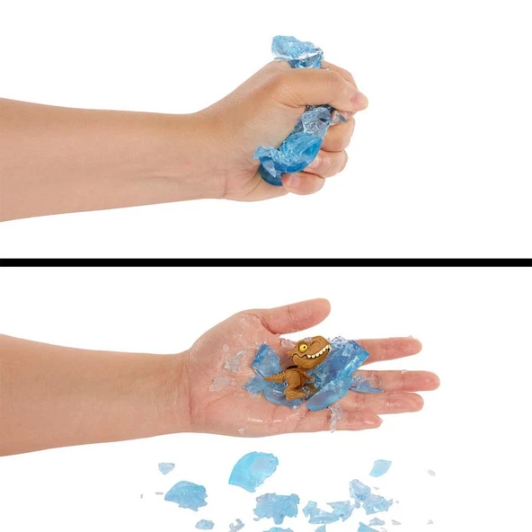 HVB29 Jurassic World Crushivores Serisi - Sürpriz Aksesuarlı Figür - Resim 4