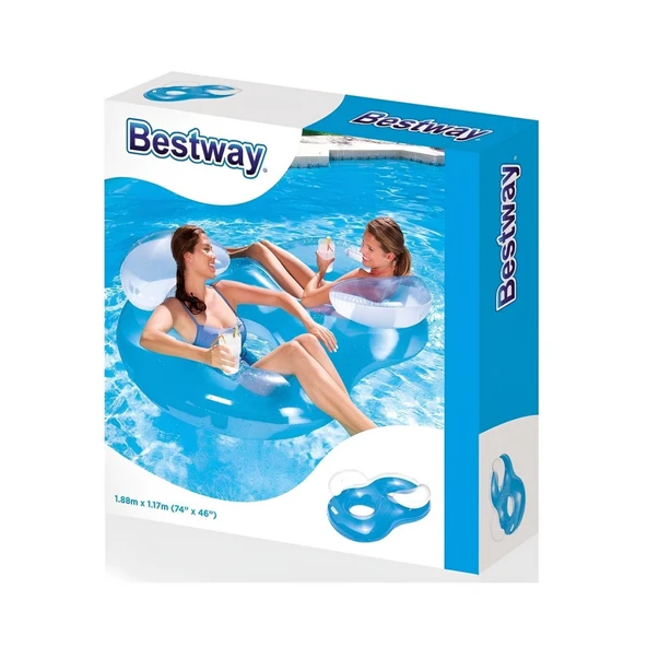 Bestway Çift Kişilik Deniz Yatağı 188 x 117 cm 43009 - Resim 2