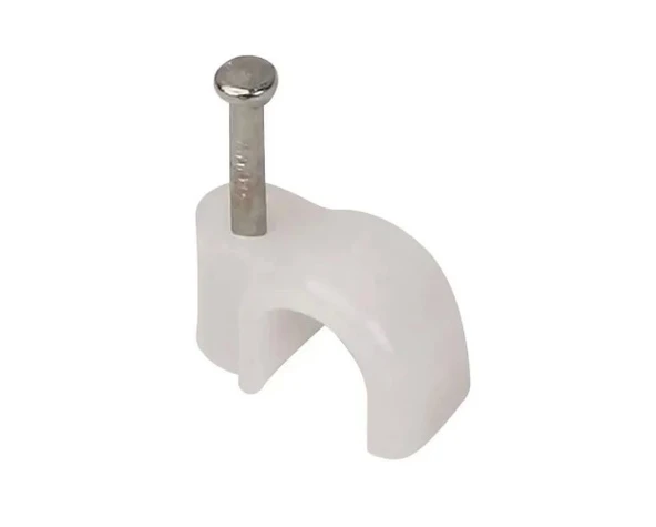 No:2 (10lu pk.) Beton Çivili Kablo Tutturma Kroşe (10 Lu Paket)