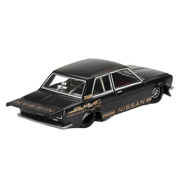 Mini Gt 1:64 Datsun 510 Pro Street Full Carbon V1 - 5