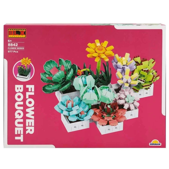 Sukulent Çiçek Buketi 8842 - 4