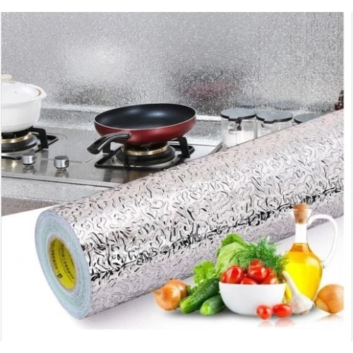 Alüminyum Folyo Yapışkanlı Mutfak Koruyucu Folyo 2 Metre ürün görseli 1