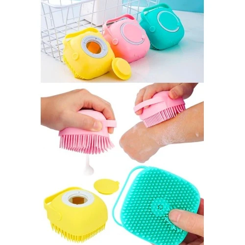 Duş Jeli Hazneli Banyo Masaj Kesesi - 2