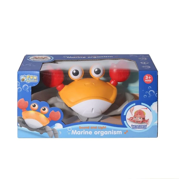 QC 1Y Sesli Işıklı Sensörlü Şarjlı Yengeç -HalitCan Oyuncak ürün görseli