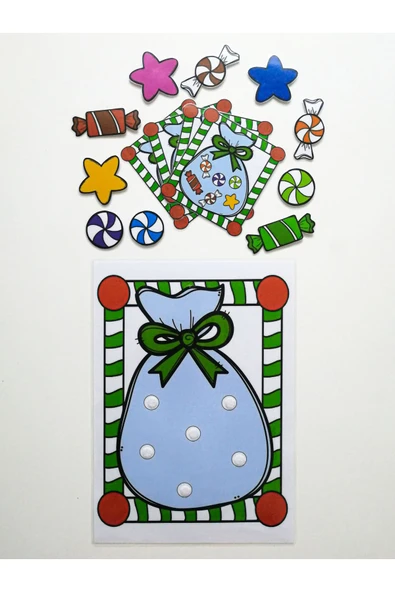 Çocuklar İçin Renkleri Öğretici Eşleştirme Dikkat Hafıza Güçlendirme Oyunu Cırtlı Etkinlik ürün görseli 1