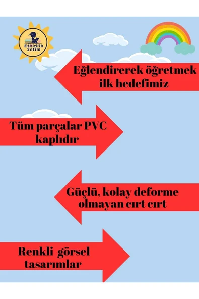 36 Adet Yazlık Kışlık Kıyafet Giydirme Hafıza Geliştiren Cırtlı Etkinlik Oyunu - 6