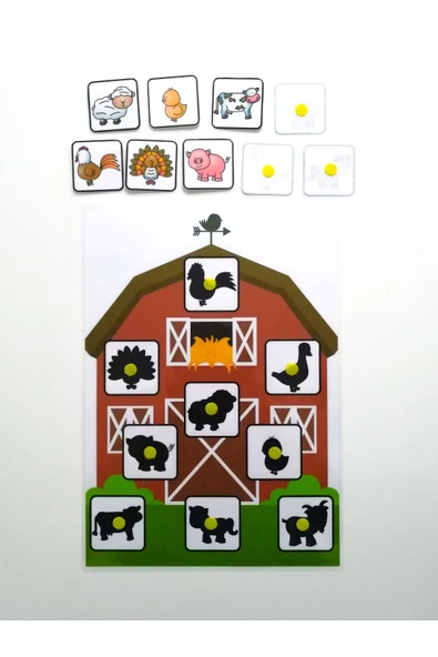 Eğitici Oyuncak Cırtlı Kitap Çocuk Etkinlik Oyun Aktivite - 2