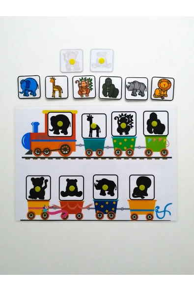 Eğitici Oyuncak Cırtlı Kitap Çocuk Etkinlik Oyun Aktivite - 2
