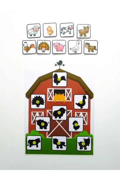 Eğitici Oyuncak Cırtlı Kitap Çocuk Etkinlik Oyun Aktivite