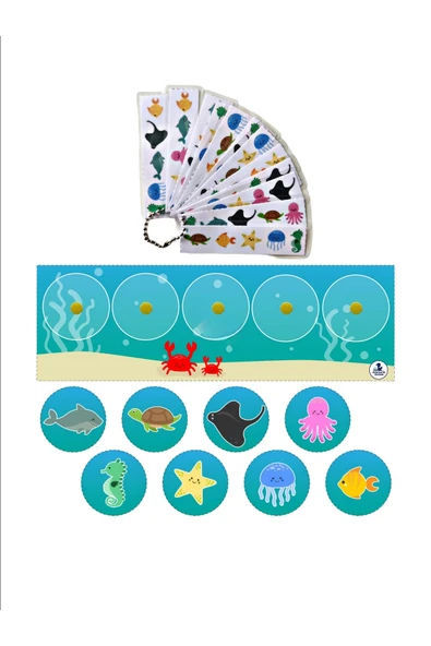 Çocukların Görsel Hafızasını Güçlendiren Zeka Geliştiren Etkinlik Aktivite Oyun ürün görseli 1