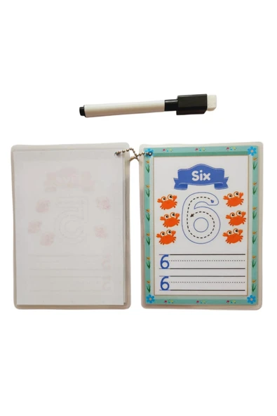 İngilizce Yazsil Sayıları Yazmayı Öğreniyorum Kartları - Resim 2