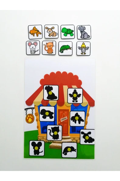 Eğitici Oyuncak Cırtlı Kitap Çocuk Etkinlik Oyun Aktivite