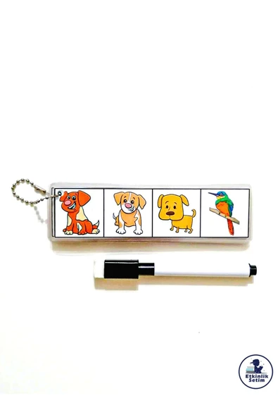 Çocuklar İçin Görsel Hafıza ve Zeka Geliştirme Farklı Olanı Bulma Oyunu Etkinlik Kartları - Resim 3