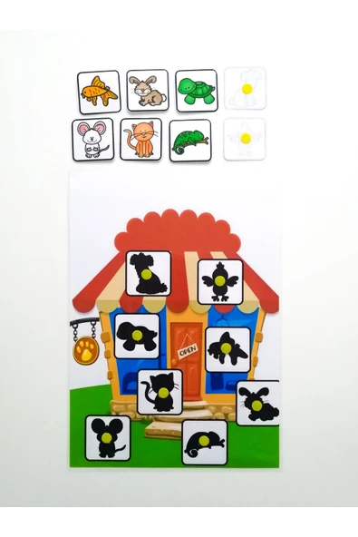 Eğitici Oyuncak Cırtlı Kitap Çocuk Etkinlik Oyun Aktivite - 2