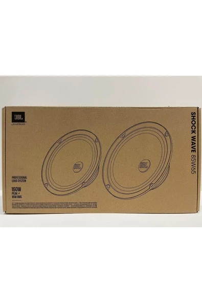 SHOCKSTORE ShockWave 85w65 16 Cm Midrange 160 Watt Peak Power