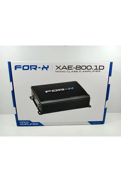 FORX5 Mono Amfi – Xae-800.1d Bass Anfisi – 800 Rms Bass Kontrollü Mono Anfi - Resim 4