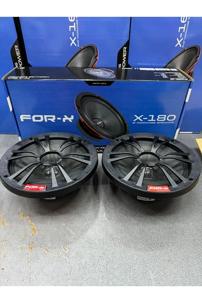 FORX5 20cm Özel Seri Carbon Midrange 300watt 150rms Iki Adet