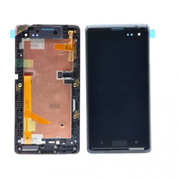 Htc Desire 600 Lcd Ekran Dokunmatik Çerçeveli A+++Süper Kalite - 5