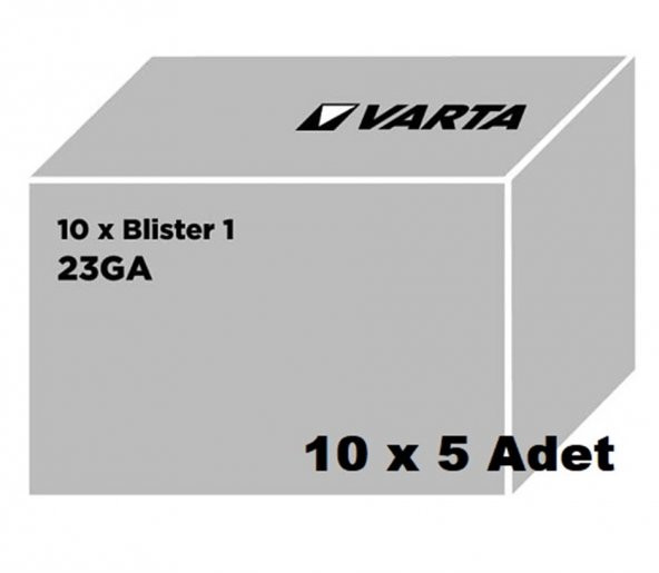 Varta 23A 12v Oto Kumanda Pili 50 adet Toptan Satış - Resim 7