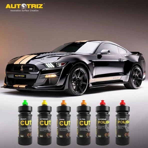 AUTOTRIZ Glass Cut Compound Cila 1L GC1 - 3