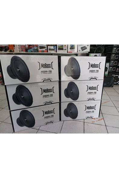 ÖYKÜ SOUND MOBAS 16CM MİDRANGE
