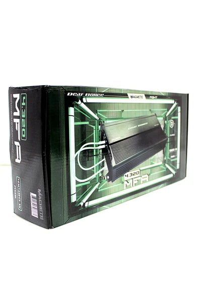 MACHETE DEAF BONCE MACHETE MFA-4.320 4x320RMS PROFESYONEL 4 KANAL OTO AMFİ - 2