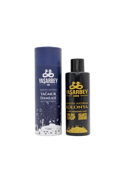 Yaşarbey Mardin Hatırası Yağmur Damlası Kolonyası 500 ml (HEDİYELİK KUTU)