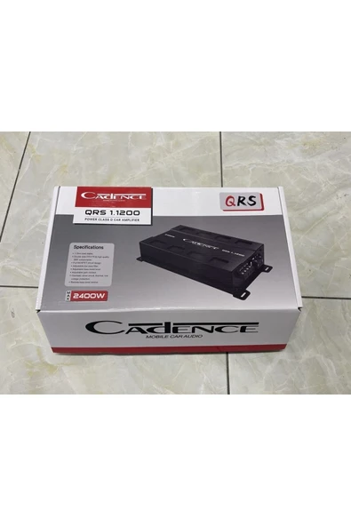 Cadenze Cadence Qrs 1.1200 Dclass Mono Amplifikator - 2