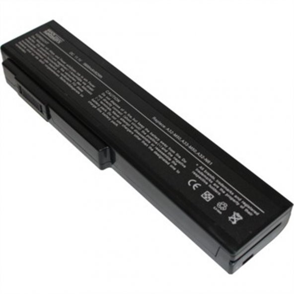 A32-N61 A32-M50 A33-M50 Laptop Batarya Asus M50 M60 N53 N53J N53JQ N53S N53SN N61J N61JQ N61JV N53SV G50 G60 G51J Batarya - 1