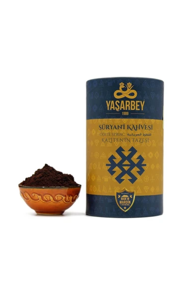 Yaşarbey Mardin Kakuleli Süryani Kahvesi 400 gr (HEDİYELİK KUTU)